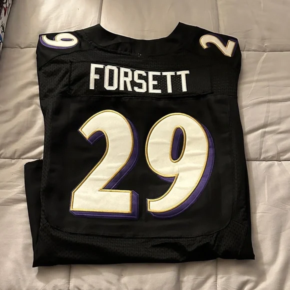 Nike Baltimore Ravens Forsett Jersey- 20th Anniversary Edition - Picture 8 of 8